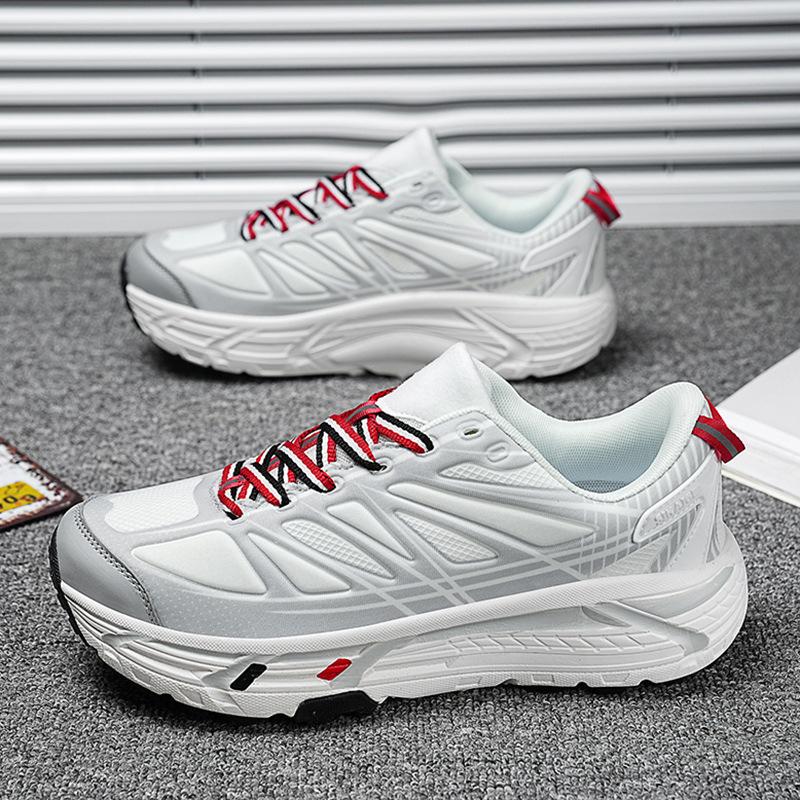

2024 autumn casual running shoes thick-soled four-season mesh breathable outdoor dad sports shoes versatile men s shoes 45