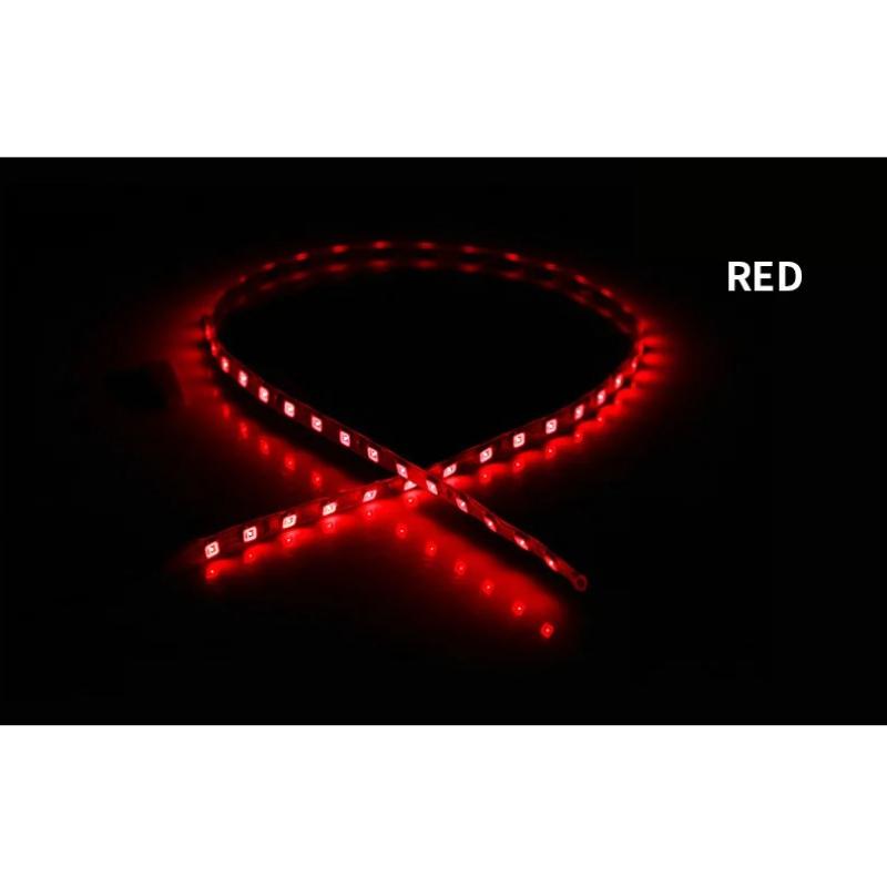 2X 45CM LED Strip Lights Light Bar 1210 Soft Led Car Accessorie Auto Atmosphere Decorative Lamp White Yellow Green Blue Red 12V