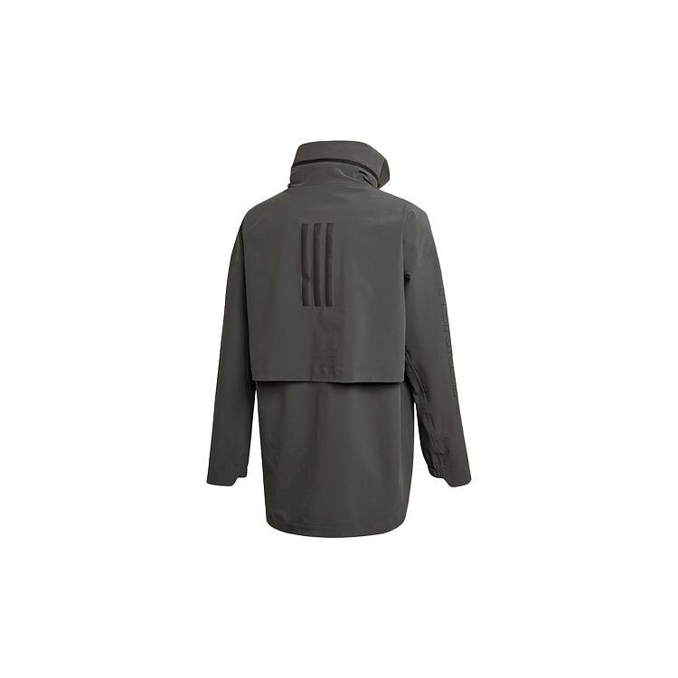 adidas MYSHELTER Jackets Men's Deep Earthy Brown Hooded Moderate Other FP8452