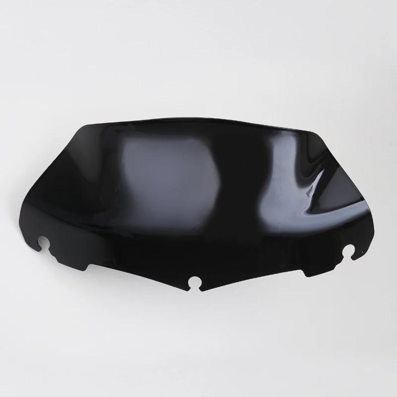

Motorcycle 9 Windscreen Wind Deflector Fairing Windshield For Harley Touring Street Electra Glide Ultra Limited FLHX 2014-2025 чёрный