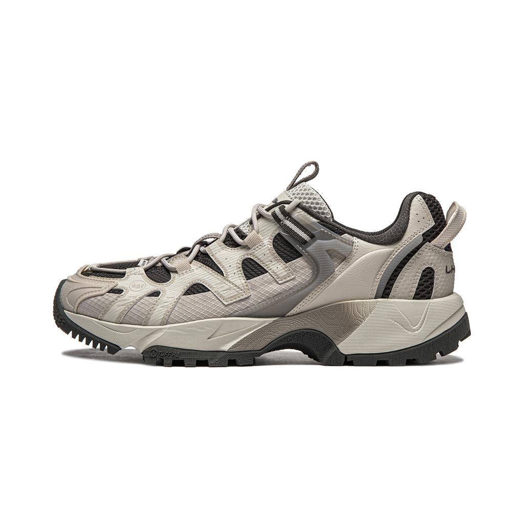 New LiNing CF Tracing Collection, Xingye Cushioning, Wear Resistant Low Top Casual Shoes Men's Gray AGLU073-2