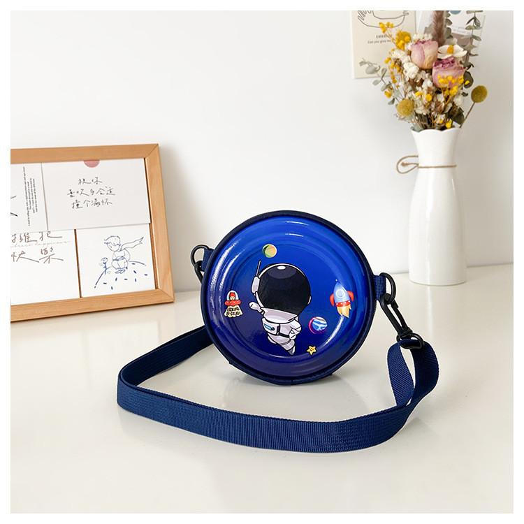 Adorable Children's Round Bag Cute Cartoon Hard Shell Shoulder Bag For Kids