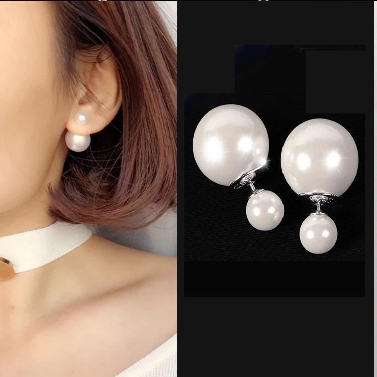 Korean version of crystal zircon ice flower earrings women s versatile fringed earrings simple stud earrings