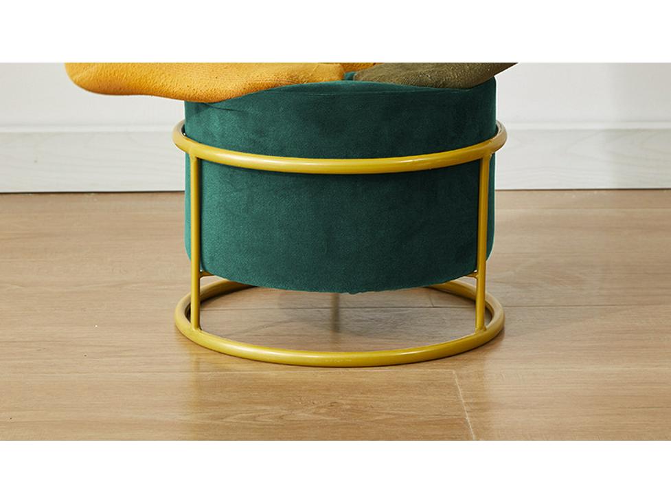 Solid Wood Round Stool - Light Luxury Shoe Changing/Footrest, Living Room/Entryway Bench/Pier, Coffee Table Accent.