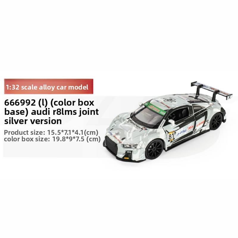 Alloy Simulation Sf Dragon Pattern Graffiti Racing Car Model Toy Gift For