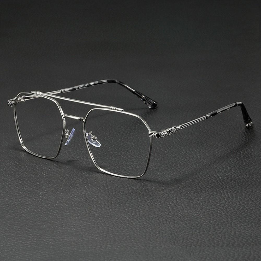 Comfortable Blue Ray Blocking Anti-Blue Light Glasses Eye Protection Ultralight Computer Goggles Metal Frame Eyewear Office