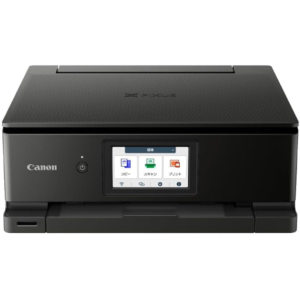 Canon Canon Printer A4 Inkjet MFP PIXMA TS8730 BLACK Automatic Double Sided 6 Color Standalone Co...