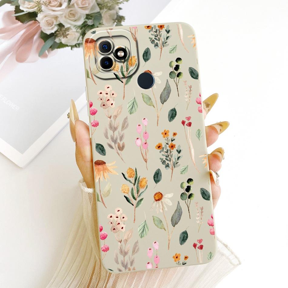For Itel Vision 1 / P36 / Vision 1 Plus / Itel P36 Play L6005 Fashion Dusk Beach Painting Phone Case Soft Silicone Cover Bumpers