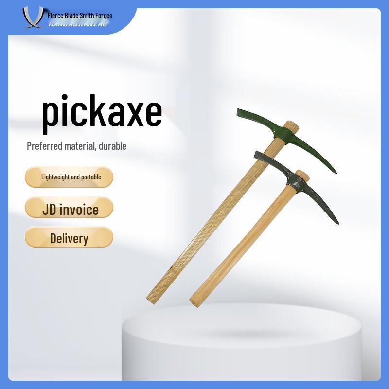 Forged Steel Outdoor Multi-tool Pickaxe