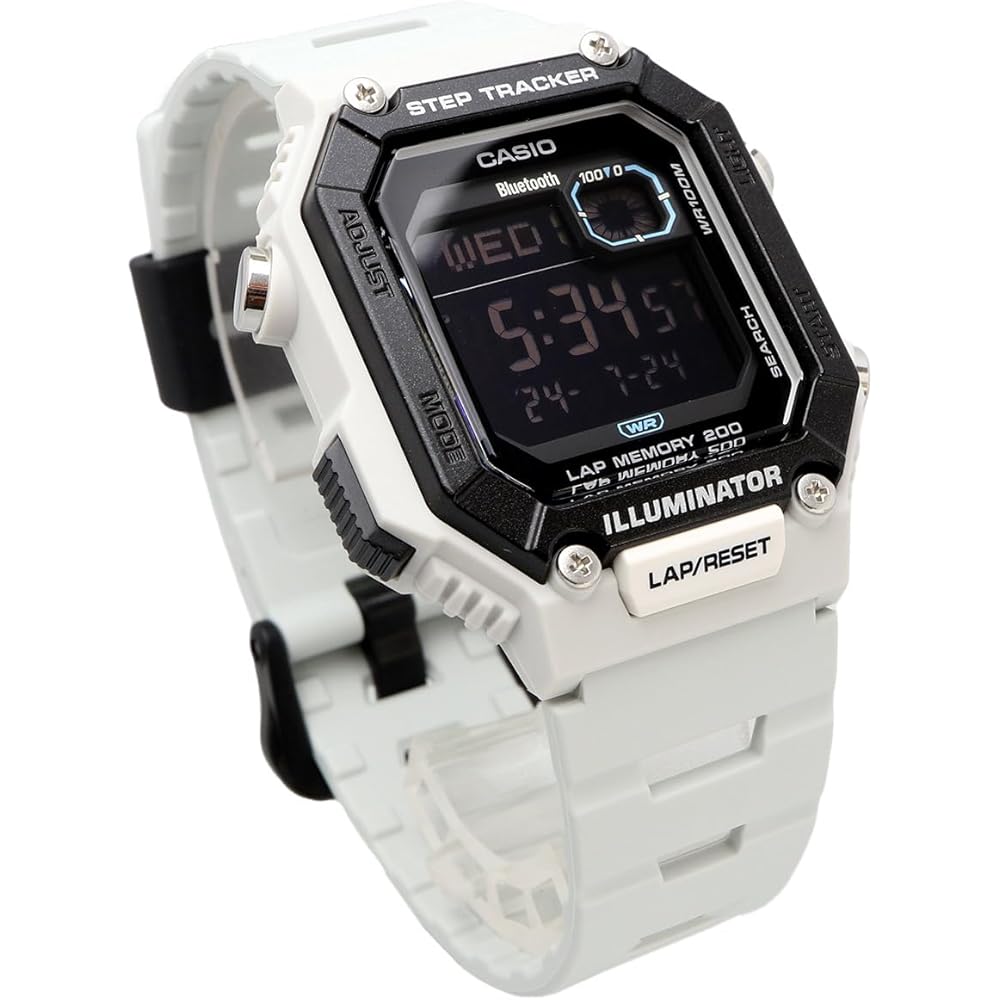 Casio WS-B1000-8BV Bluetooth Digital Watch Mobile Link Step Tracker Men's Light Gray