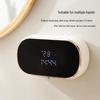 Wall-Mounted Smart Soap Dispenser: Digital Display, Touchless Foam, Rechargeable