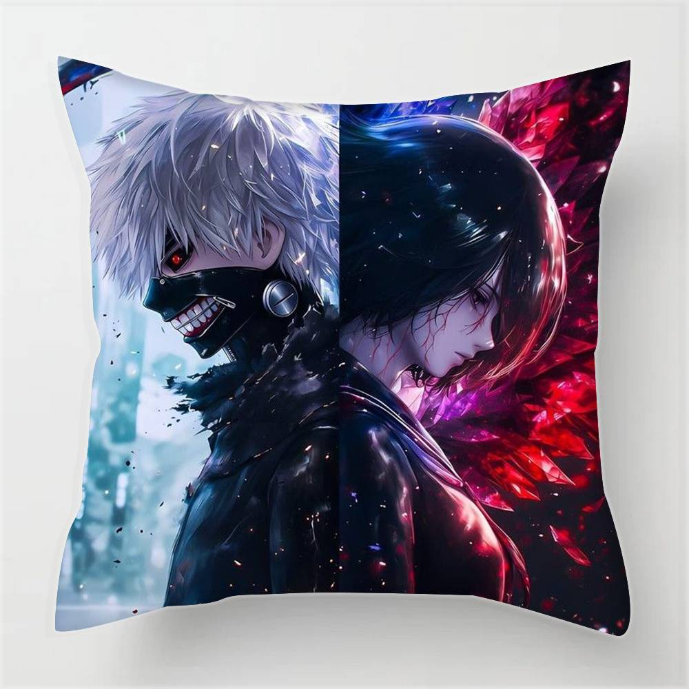 Kuddfodral kuddöverdrag vardagsrum soffor heminredning presenter Anime T-okyo Fear Ghoul söt