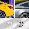 Car Badge Vinyl Reflective Fuel Tank Cap Stickers Decal Accessories For Tesla Model 3 Model S Model X Y Roadster Performance