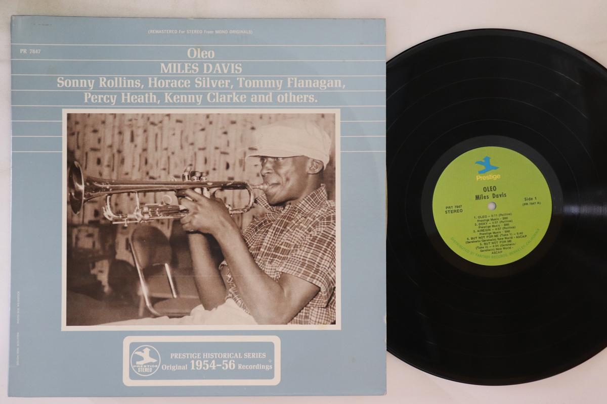 

LP Пластинка МАЙЛЗ ДЭВИС Oleo PRT7847 PRESTIGE 1971 США Джаз Б/У