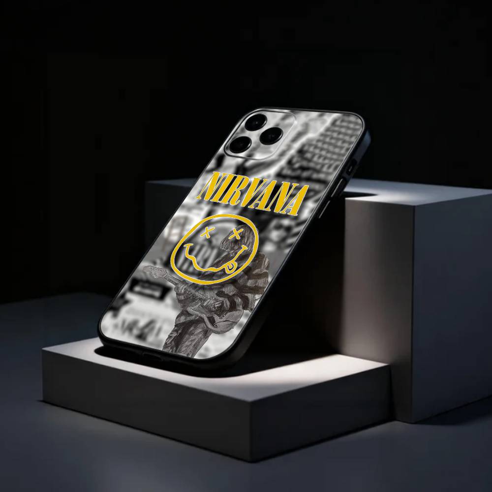 L-Lamentably Nirvana R-Rock Band   Phone Case Silicone Soft For IPhone 17 16 15 14 13 12 11 X XR Plus Pro Max Plus