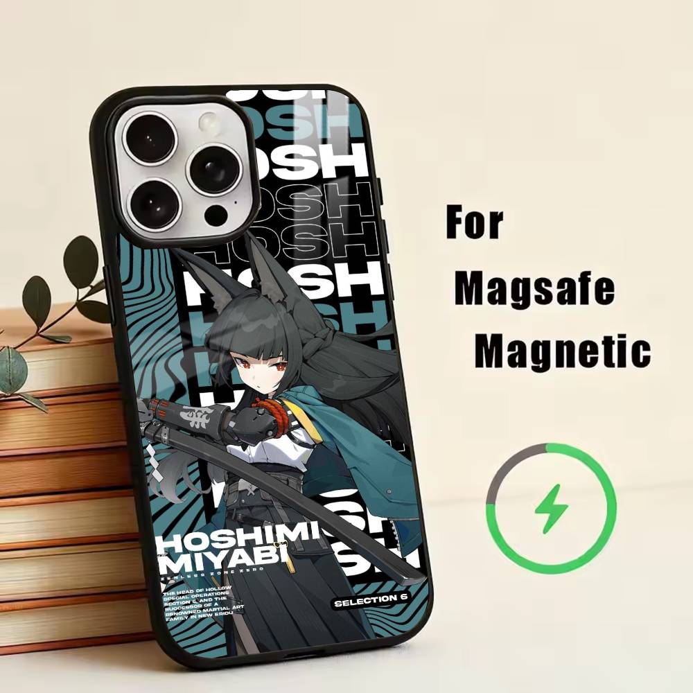 Games of the Zenless Zone Zero Phone Case For iPhone17,16,15,14,13,12,11 Plus,Pro Magnetic For Magsafe Wireless Charging