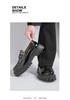Men's Formal Leather Slip-On Loafers - Large Size Casual Driving Moccasins