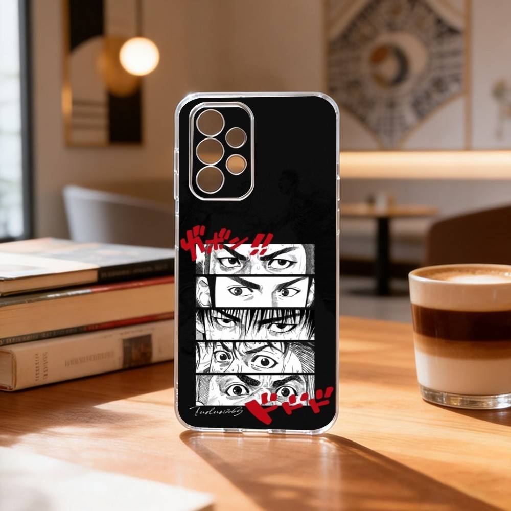 Anime basquete-E  Phone Case Transparent Silicone Soft For Samsung S25,S24,S21,S22,S23,S30,Ultra,S20,Plus,Fe