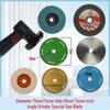 3-Inch Cutting Disc, Steel Man 75*1.2*10mm Grinding Wheel for Mini Angle Grinder