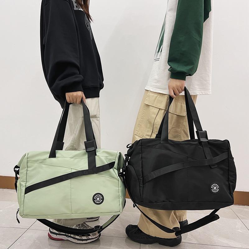 Travel bag Short business trip Crossbody sports fitness bag Student portable large-capacity accommodation storage luggage bag