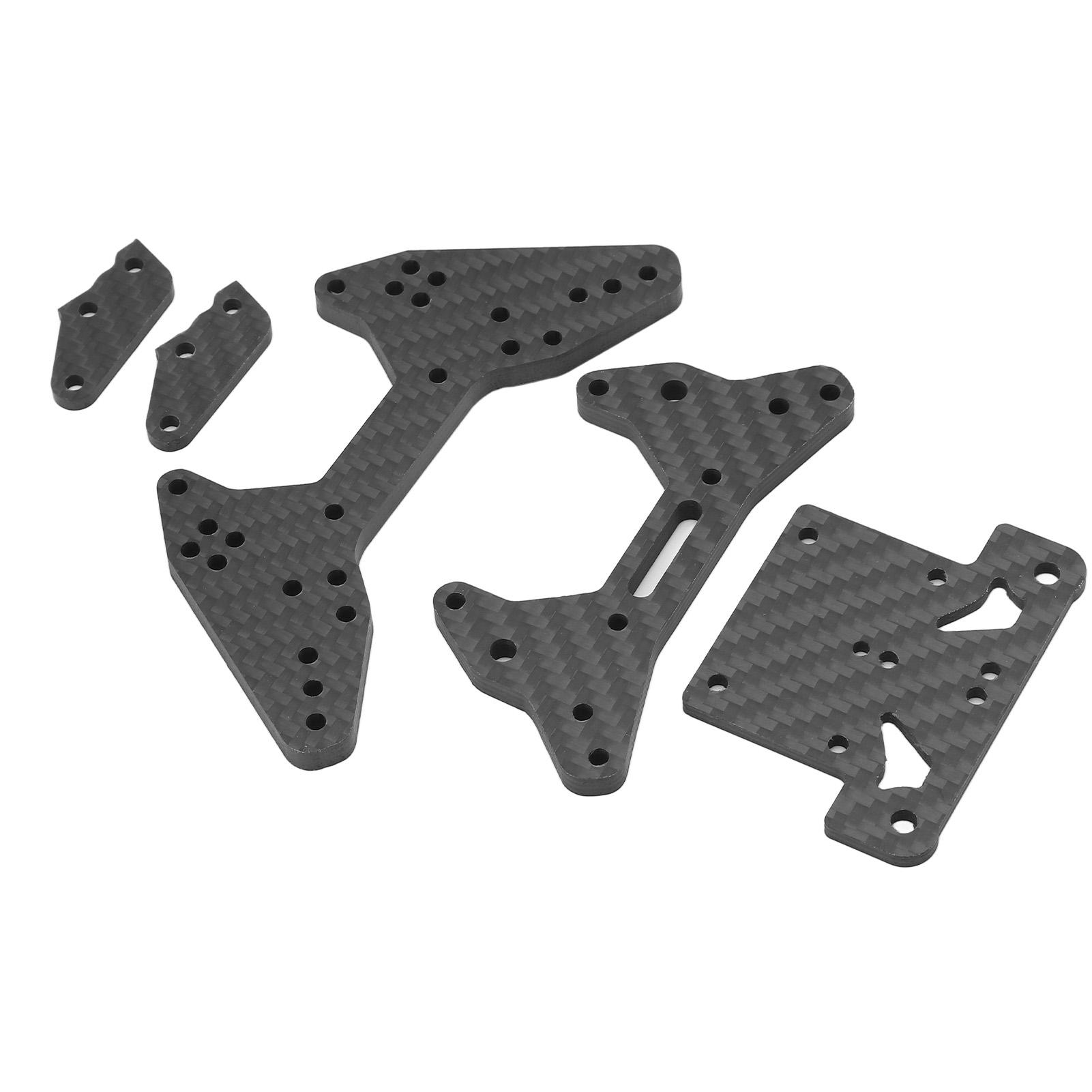 

RC Shock Tower Tie Rod Plate Black Carbon Fibre Lightweight Front Rear Shock Tower for ARRMA 17
