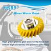 HQRP Mixer Worm Gear compatible with KitchenAid Whirlpool W10112253 4162897 4169830 1491159 AP4295669 Replacement fits K45SS K5SS KP50P KPM5 KPM50