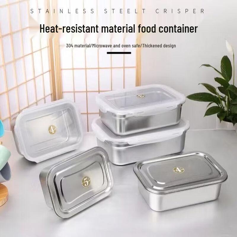 Lijia 304 Stainless Steel Food Storage Container