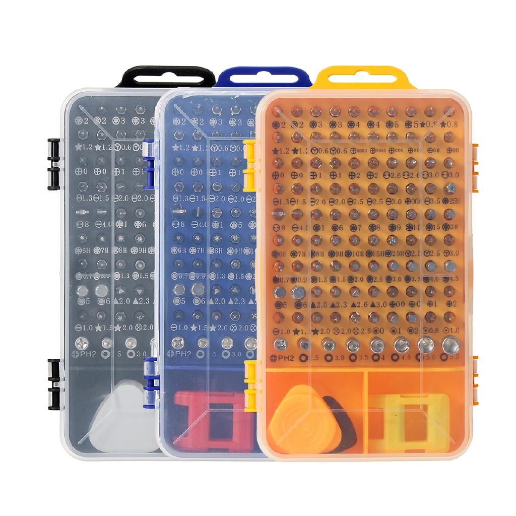 Multi-Präzisions-Schraubendreher-Set 115 in 1 Computer PC Mobiltelefon Gerät Heimreparatur Handwerkzeuge Mini-Schraubendreher-Set Neu