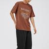 Skechers Sport Utility Round Neck Loose Breathable Short Sleeve T-Shirt Unisex Tops Imperial-Jade Brown L324U028-046K