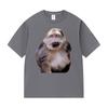 Xing Xing The Monkey Funny Meme T Shirts Men Clothing Fashion Cotton Short Sleeve T-shirt Unisex Retro Harajuku Oversized Tshirt