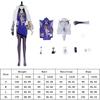 Yelan Cosplay Game   Cosplay Bodysuit Sexy Lovely Uniform Wig Suit Halloween Party Clothing Costumes