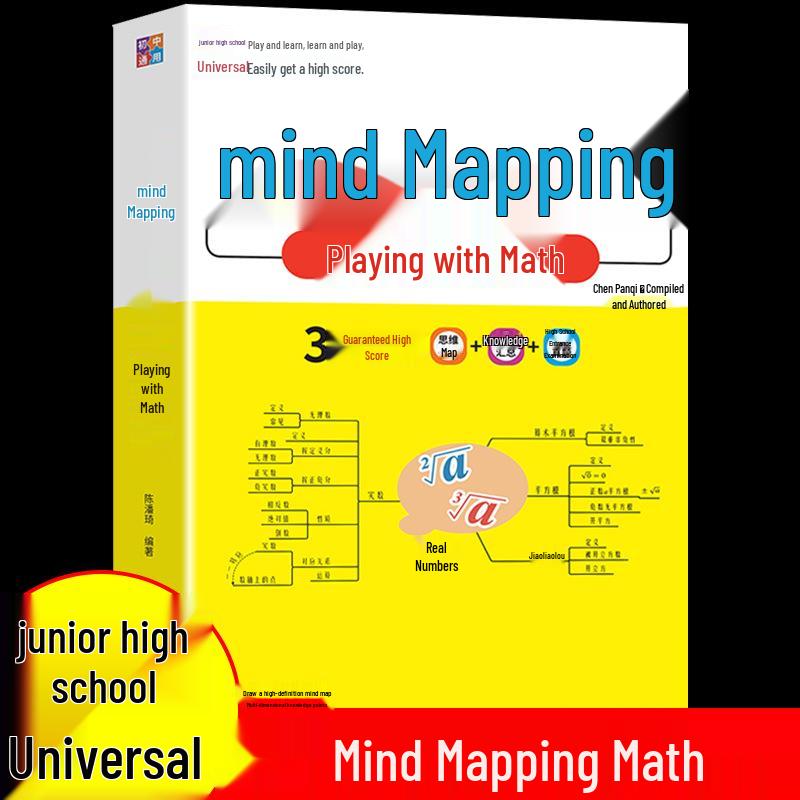 Middle School Math Mind Map: Mastering 7th-9th Grade Formulas, Laws, and Skills