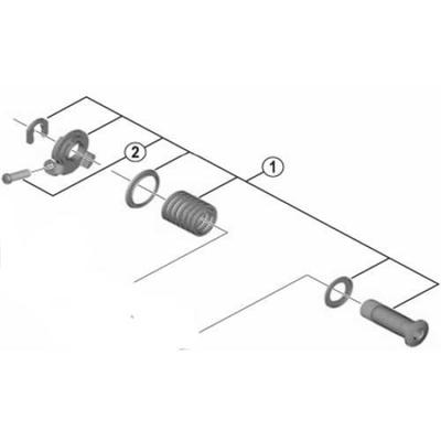 Shimano Assembly Y5YE98010 RD-5800 B-Jig