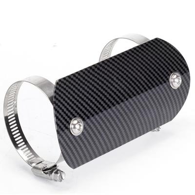 UME-STAR Muffler Guard Muffler Heat Guard Stainless Steel Muffler Cover for Motorcycles Heat Shield