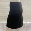 Pantalones cortos falda bolsillos de color sólido verano línea A pantalones cortos de entrenamiento de doble capa para fitness