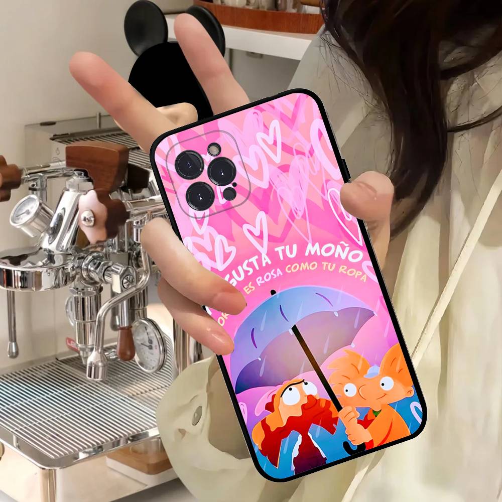 

Hey A_Arnolds Cartoon For IPhone 17 16 15 14 13 12 11 Pro Max 13 17Air Shockproof Soft Phone Cases Coque iPhone 14