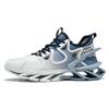 Blade shoes men's large size fly-woven mesh breathable running sneakers gradual change color men's shoes