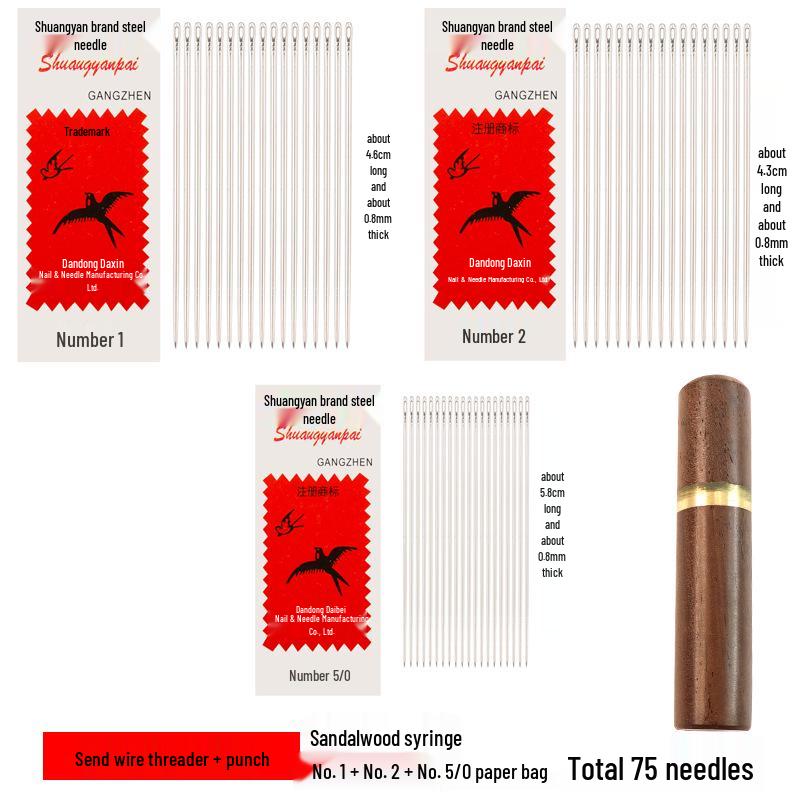 Steel Hand Sewing Needle for Embroidery and Clothes