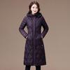 Dames Winter Lange Jas met Capuchon Casual Verdikt Warm Katoen Gevoerde Jas Vrouwelijke Parka's Winter Overjas