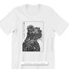Dorohedoro Caiman Nikaido Shin Manga Anime Stoff T-Shirt Weiß Klassisches T-Shirt Übergröße Herren Kleidung Neues Design Großer Ausverkauf