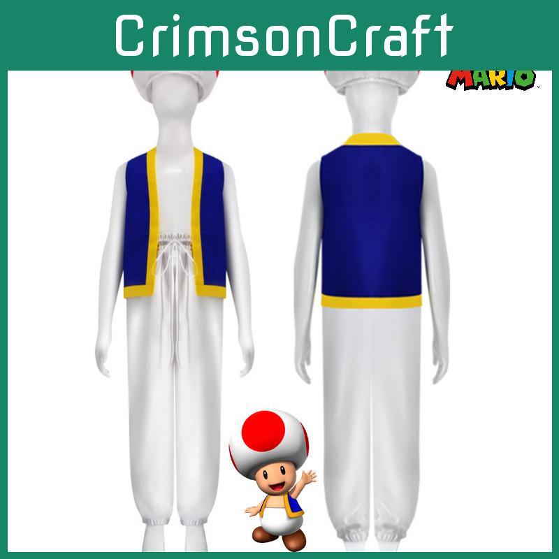 Kostium Cosplay Mario Brothers Na Halloween Materiał Poliestrowy Motyw Mario XS-XXXL