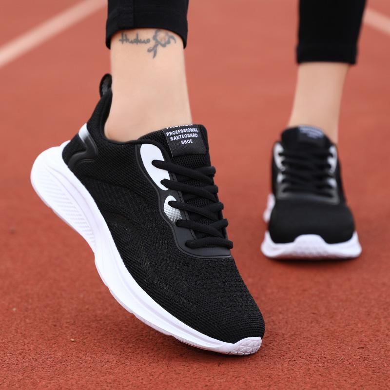 Breathable Comfortable Lightweight Sports Women's Shoes Running Shoes Multifunctional Casual Single Mesh Women's Shoes