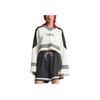 Adidas Originals V-Neck Loose Long Sleeve Sweatshirt Women sweatshirt Off-White JX7597