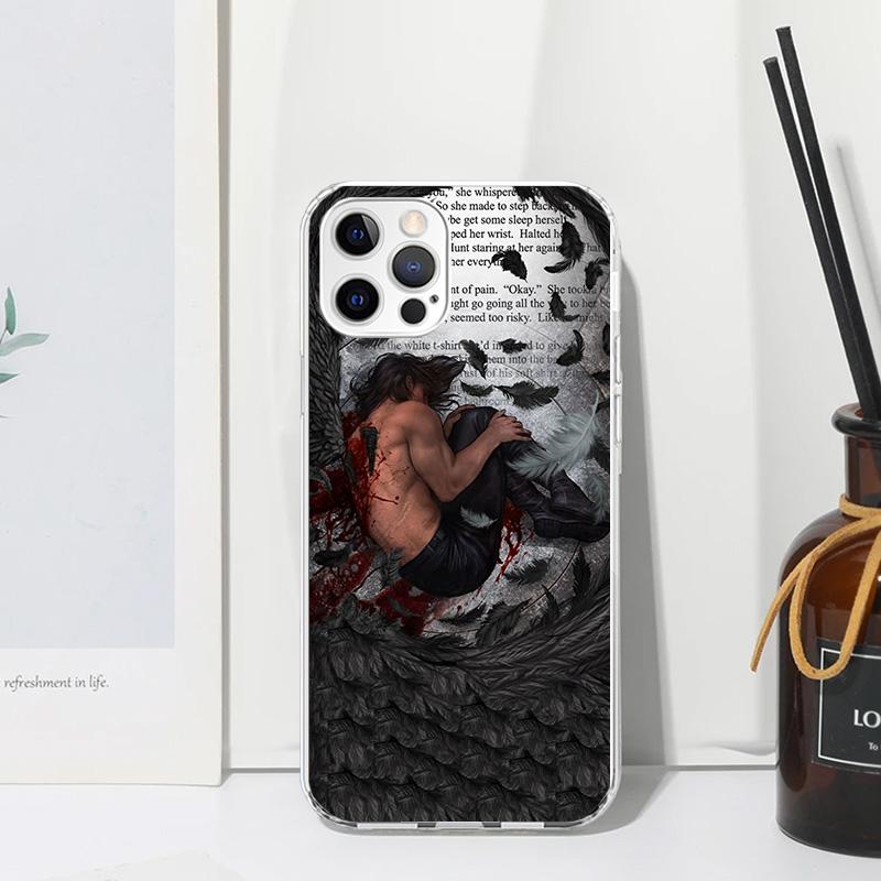 A Court Of Mist And Fury Phone Case For Iphone 17 Air 16 15 Plus 16E 14 Pro Max 13 Mini 12 11 7 8 SE Fundas Soft Back Cover 17 A