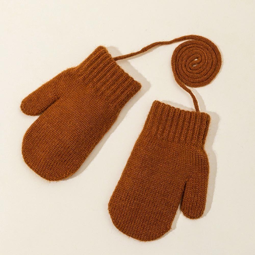 Full Finger Touch Screen Gloves Knitted Driving Mittens New Skiing Gloves  Cycling Driving