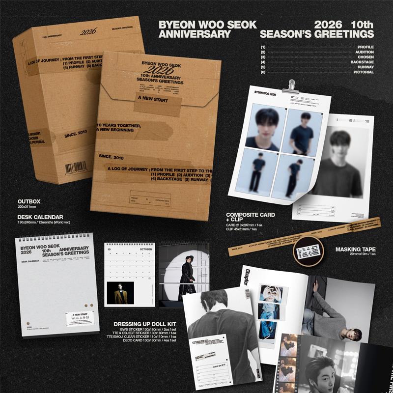 BYEON WOO SEOK – 2026 10th Anniversary Season's Greetings