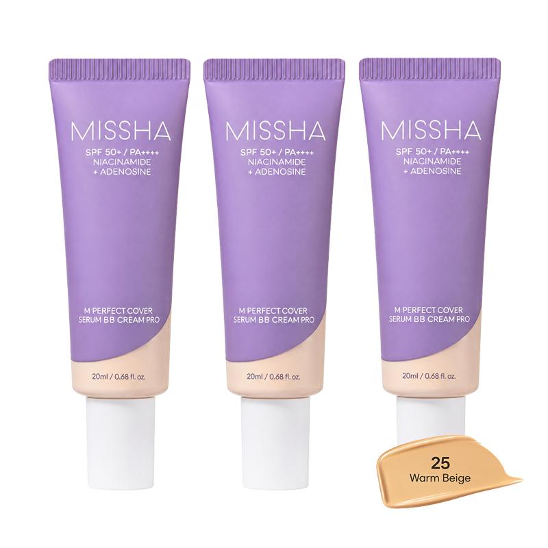 [Cardi B’s Pick] MISSHA M Perfect Cover Serum BB Cream Pro 20ml  SPF50+ PA++++ (35 Options)
