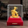 Golden Sheep Feng Shui Figurine for Prosperity - Three Sheep Zodiac Wealth Attracting Gift