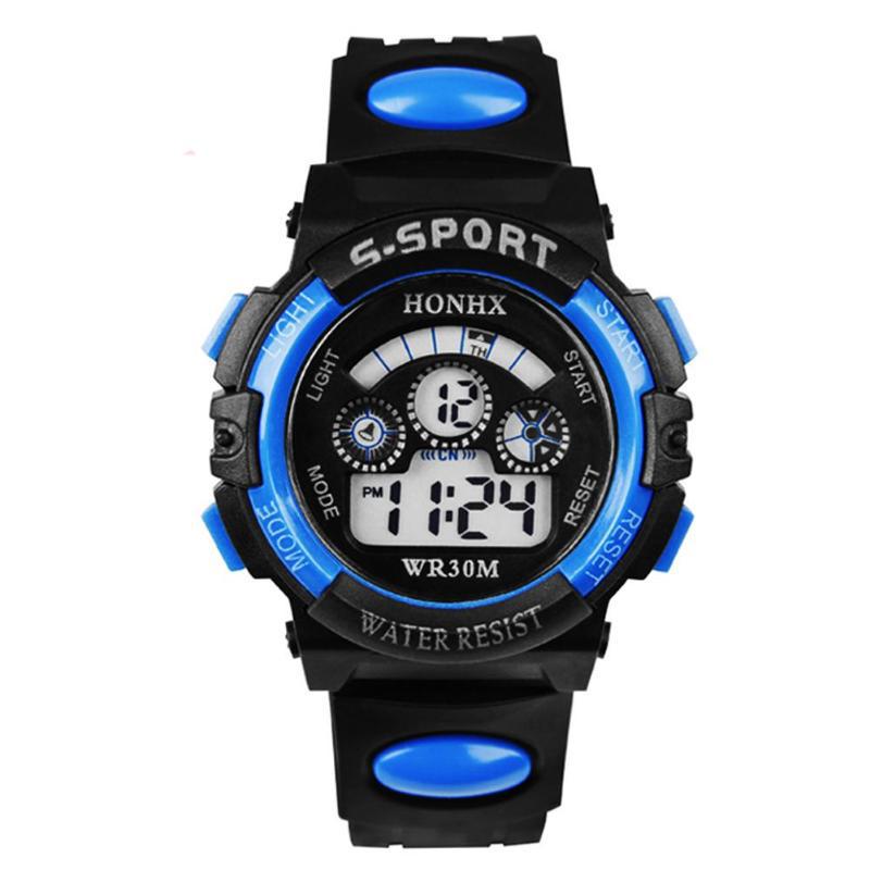 Voděodolné vojenské sportovní digitální hodinky Módní LED pánské hodinky