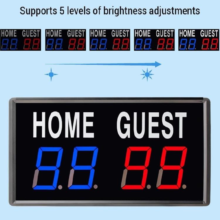 LED Electronic Scores keeper With Remote Control Indoor Electronic LED Scoreboard Multi-Sport Digital Scoreboard